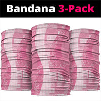 Polynesian Tribal Pattern Patchwork Picturesque Neck Gaiter Rose Pink LT7 package One Size: 25*50cm Rose Pink - Polynesian Pride