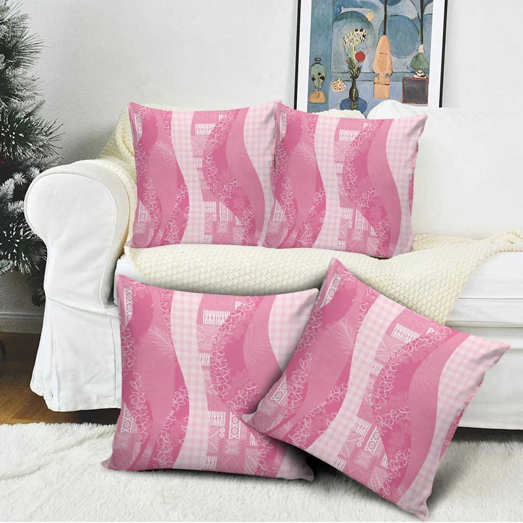 Polynesian Tribal Pattern Patchwork Picturesque Pillow Cover Rose Pink LT7 - Polynesian Pride