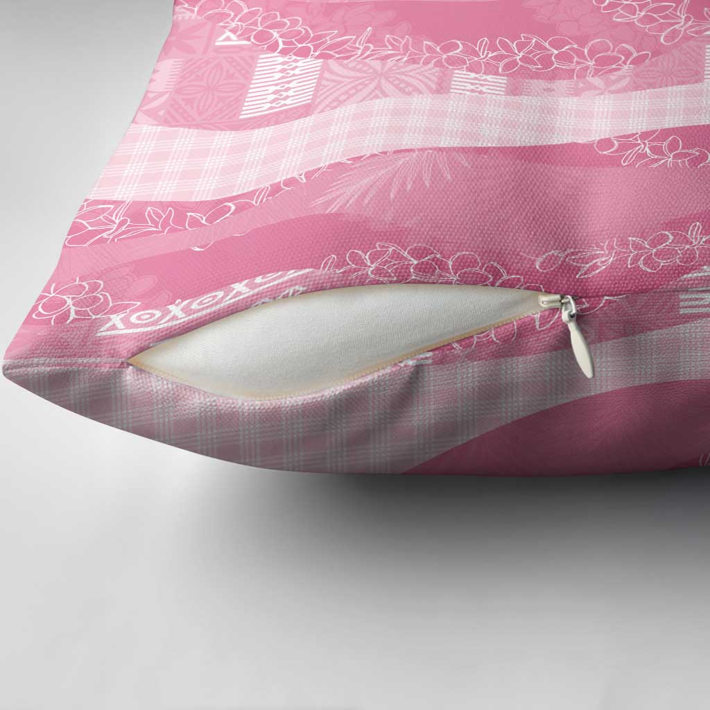 Polynesian Tribal Pattern Patchwork Picturesque Pillow Cover Rose Pink LT7 - Polynesian Pride