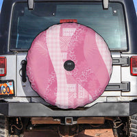 Polynesian Tribal Pattern Patchwork Picturesque Spare Tire Cover Rose Pink LT7 Rose Pink - Polynesian Pride