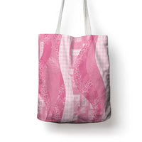 Polynesian Tribal Pattern Patchwork Picturesque Tote Bag Rose Pink LT7 - Polynesian Pride