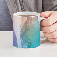 Polynesian Tribal Pattern Patchwork Picturesque Ceramic Mug Holographic LT7 - Polynesian Pride