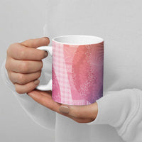 Polynesian Tribal Pattern Patchwork Picturesque Ceramic Mug Holographic LT7 - Polynesian Pride