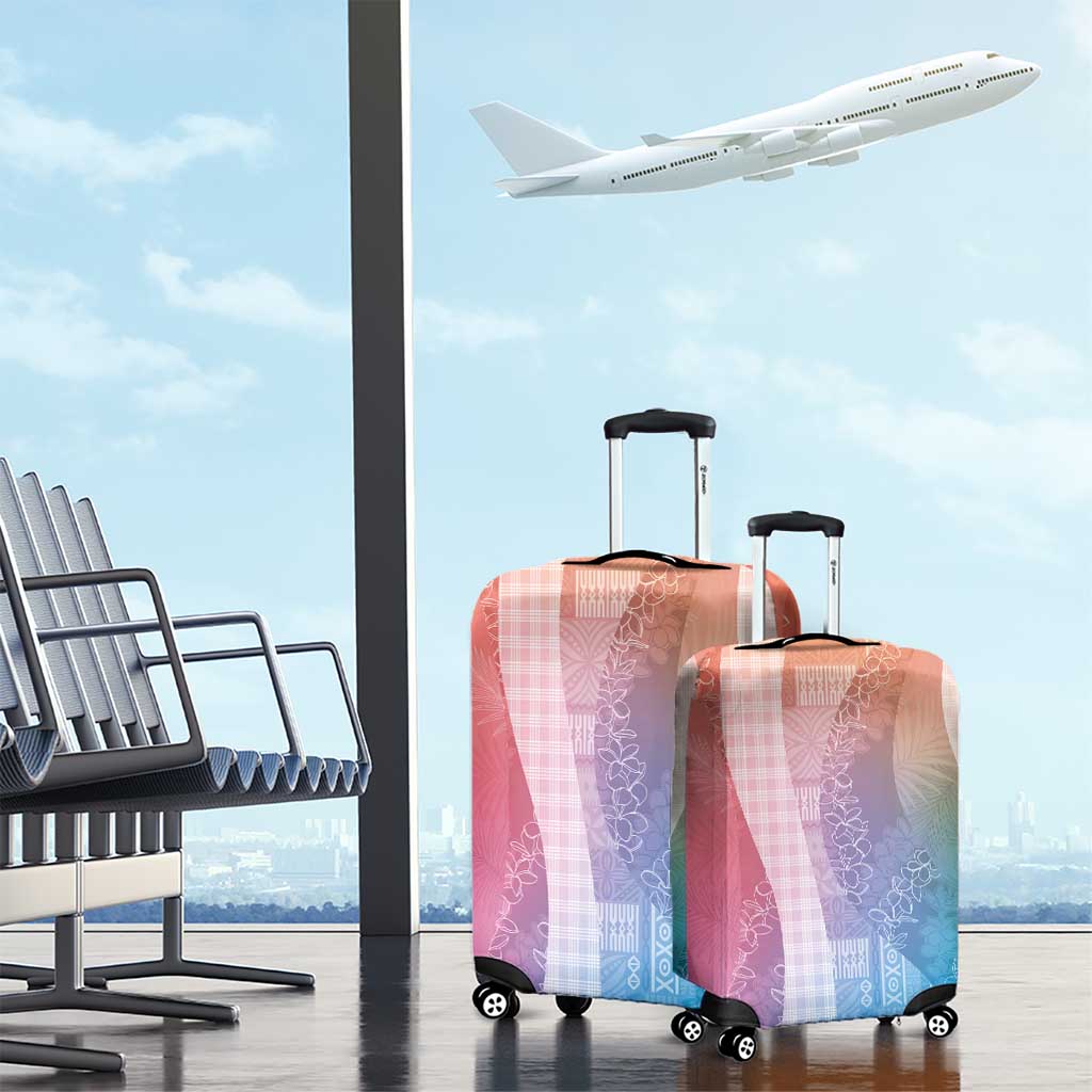 Polynesian Tribal Pattern Patchwork Picturesque Luggage Cover Holographic LT7 - Polynesian Pride
