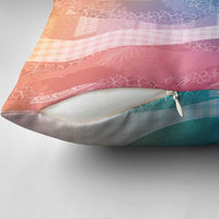 Polynesian Tribal Pattern Patchwork Picturesque Pillow Cover Holographic LT7 - Polynesian Pride