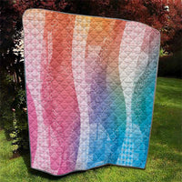 Polynesian Tribal Pattern Patchwork Picturesque Quilt Holographic LT7 - Polynesian Pride
