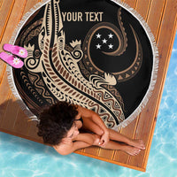 Personalized Solomon Islands Crocodile Beach Blanket Hapi Isles - Independence Anniversary