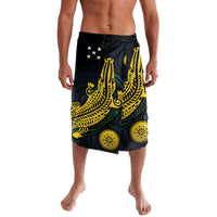 Personalized Solomon Islands Independence Anniversary Lavalava Crocodile Mix Tapa