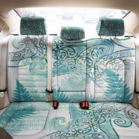 Aotearoa Maori Koru Curves Back Car Seat Cover Mossy Paua Shell LT7 - Polynesian Pride