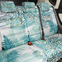 Aotearoa Maori Koru Curves Back Car Seat Cover Mossy Paua Shell LT7 - Polynesian Pride