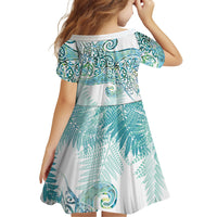 Aotearoa Maori Koru Curves Family Matching Tank Maxi Dress and Hawaiian Shirt Mossy Paua Shell