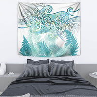 Aotearoa Maori Koru Curves Tapestry Mossy Paua Shell LT7 - Polynesian Pride