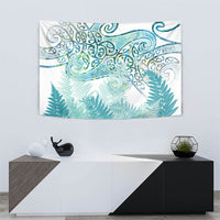 Aotearoa Maori Koru Curves Tapestry Mossy Paua Shell LT7 - Polynesian Pride
