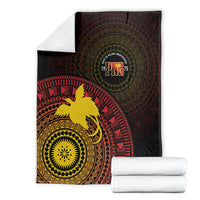 Papua New Guinea Independence Blanket Tapa Circle