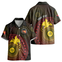 Papua New Guinea Independence Personalized Kid Hawaiian Shirt Tapa Circle LT7 - Polynesian Pride