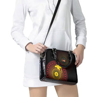 Papua New Guinea Independence Shoulder Handbag Tapa Circle