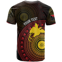 Papua New Guinea Independence Personalized T Shirt Tapa Circle