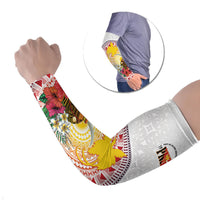 Hapi De Bilong Indipendens Papua New Guinea Arm Sleeves PNG Lime Pot