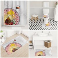 Hapi De Bilong Indipendens Papua New Guinea Bathroom Set PNG Lime Pot