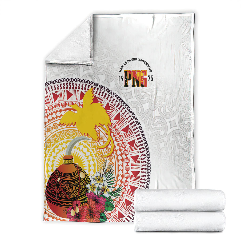 Hapi De Bilong Indipendens Papua New Guinea Blanket PNG Lime Pot