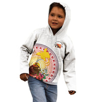 Hapi De Bilong Indipendens Papua New Guinea Kid Hoodie PNG Lime Pot