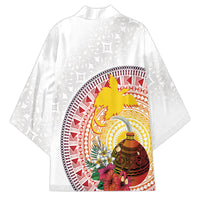 Hapi De Bilong Indipendens Papua New Guinea Kimono PNG Lime Pot