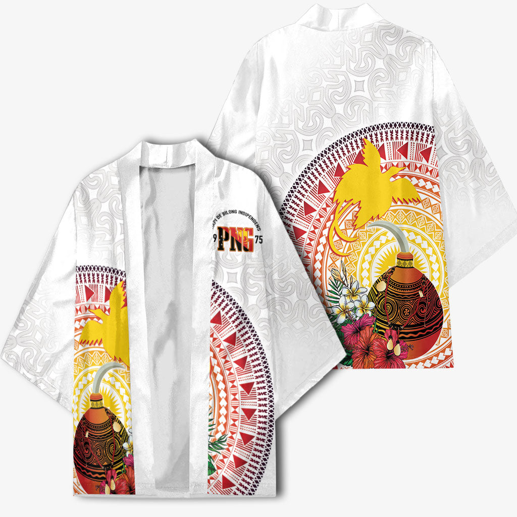 Hapi De Bilong Indipendens Papua New Guinea Kimono PNG Lime Pot