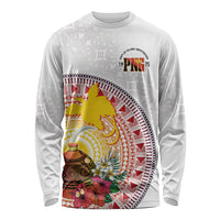 Hapi De Bilong Indipendens Papua New Guinea Long Sleeve Shirt PNG Lime Pot