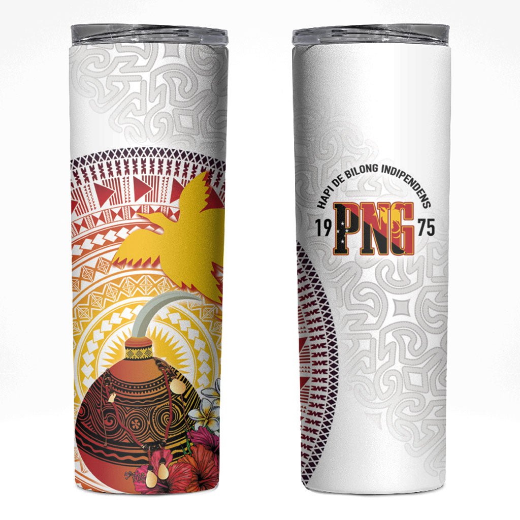 Hapi De Bilong Indipendens Papua New Guinea Skinny Tumbler PNG Lime Pot