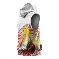 Hapi De Bilong Indipendens Papua New Guinea Sleeveless Hoodie PNG Lime Pot
