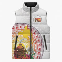 Hapi De Bilong Indipendens Papua New Guinea Sleeveless Puffer Jacket PNG Lime Pot