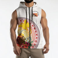 Hapi De Bilong Indipendens Papua New Guinea Sleeveless Zip Hoodie PNG Lime Pot
