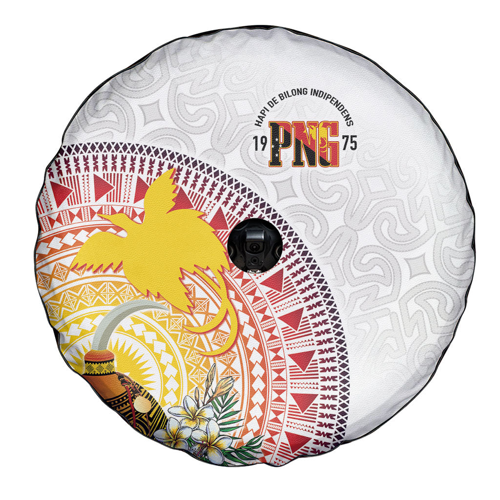 Hapi De Bilong Indipendens Papua New Guinea Spare Tire Cover PNG Lime Pot