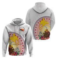 Hapi De Bilong Indipendens Papua New Guinea Zip Hoodie PNG Lime Pot