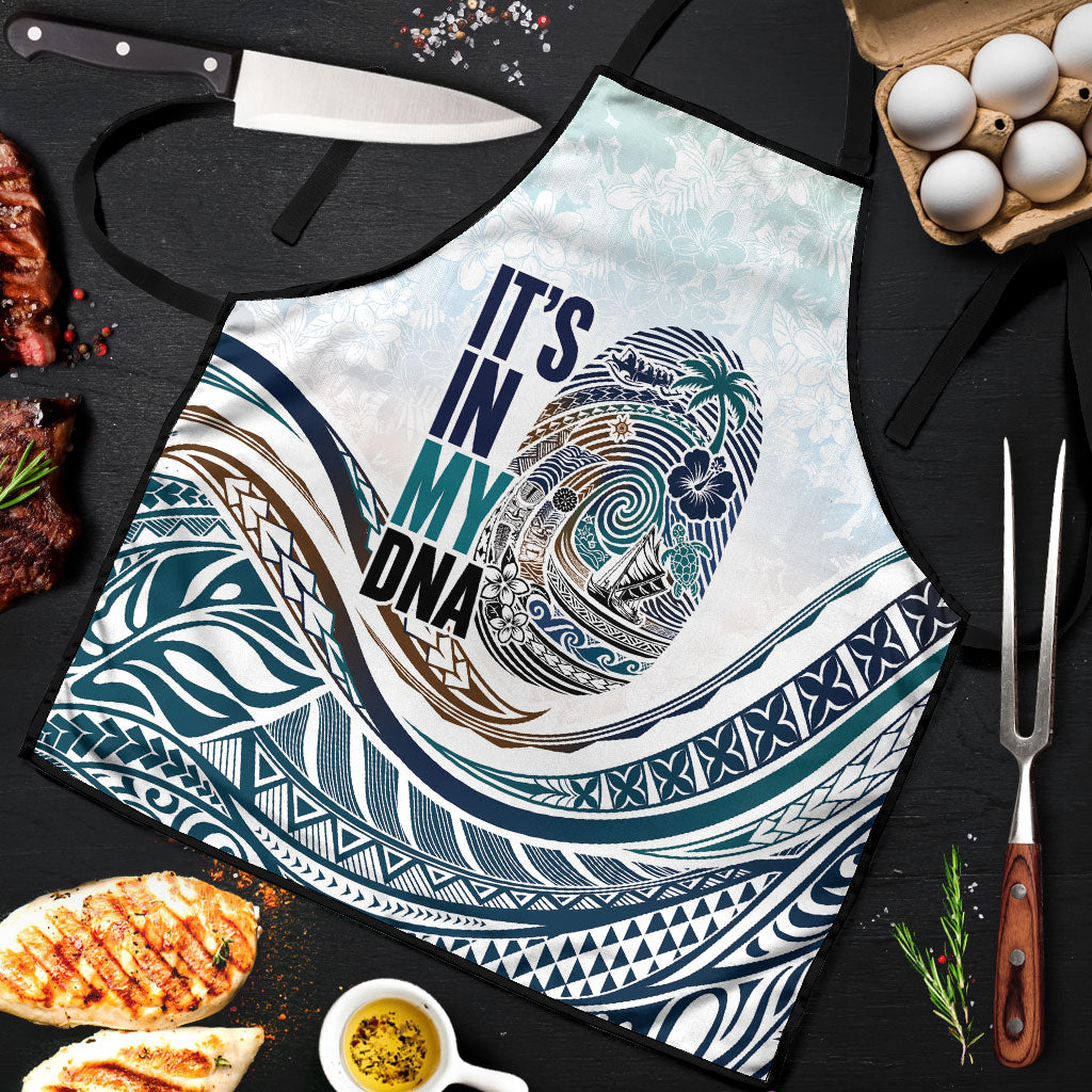 Pasifika It's In My DNA Apron Islands Pride LT7 White - Polynesian Pride