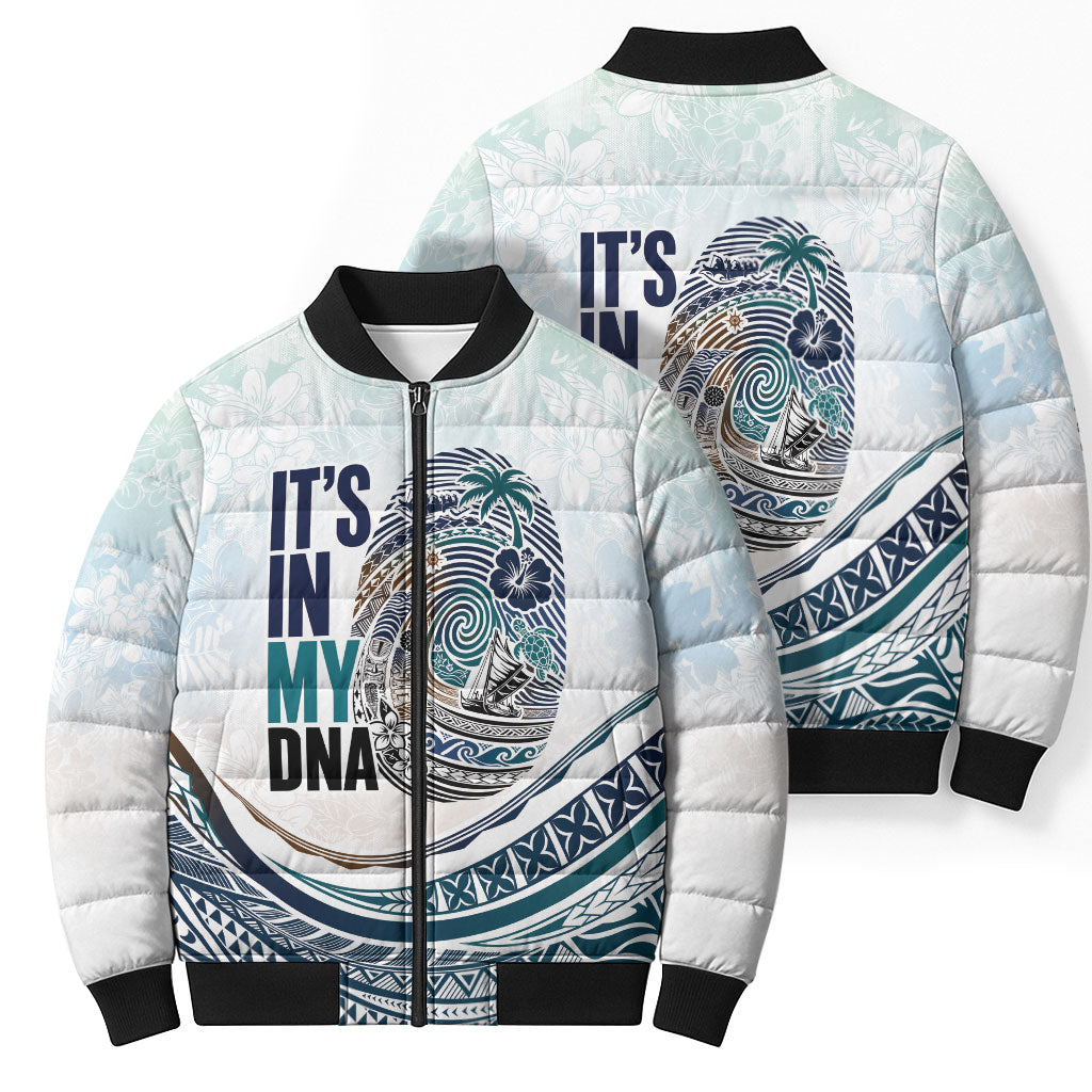 Pasifika It's In My DNA Bomber Puffer Jacket Islands Pride LT7 - Polynesian Pride