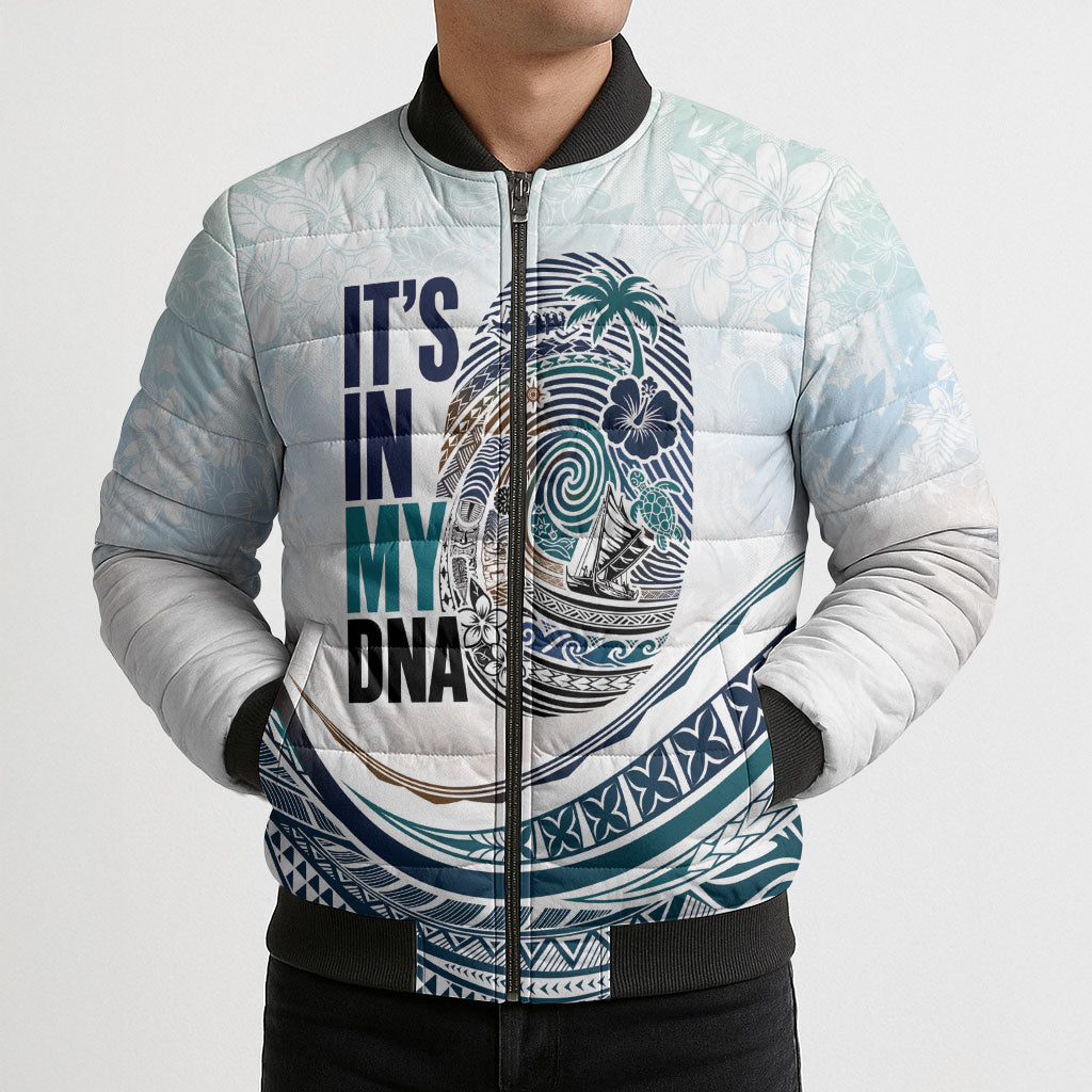 Pasifika It's In My DNA Bomber Puffer Jacket Islands Pride LT7 - Polynesian Pride
