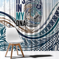 Pasifika It's In My DNA Window Curtain Islands Pride LT7 - Polynesian Pride