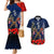 Anzac Day Aussie Mix Maori In Memories Couples Matching Mermaid Dress and Hawaiian Shirt LT7 Blue - Polynesian Pride