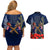 Anzac Day Aussie Mix Maori In Memories Couples Matching Off Shoulder Short Dress and Hawaiian Shirt LT7 - Polynesian Pride