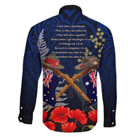 Anzac Day Aussie Mix Maori In Memories Family Matching Puletasi and Hawaiian Shirt LT7 - Polynesian Pride