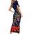 Anzac Day Aussie Mix Maori In Memories Family Matching Short Sleeve Bodycon Dress and Hawaiian Shirt LT7 - Polynesian Pride