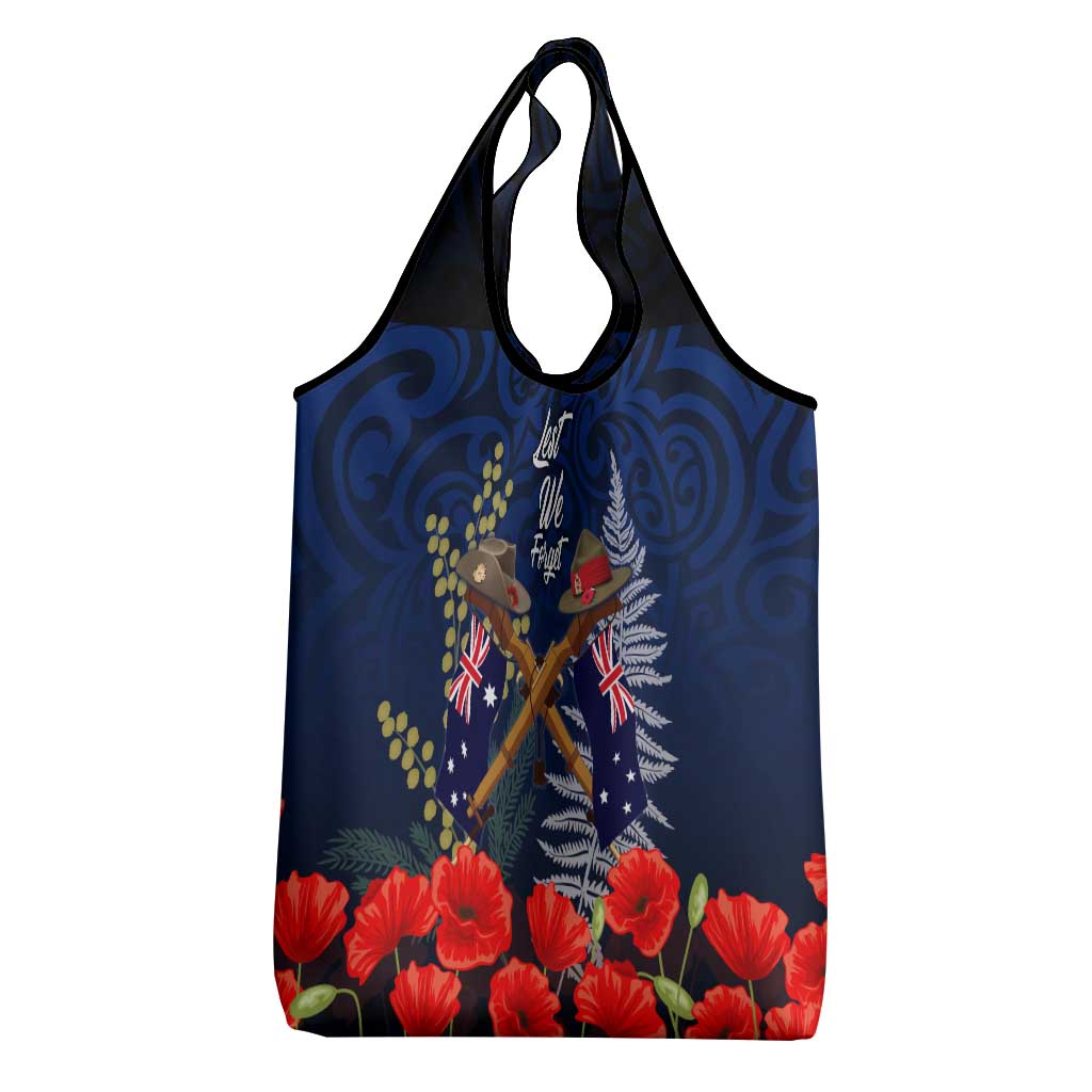 Anzac Day Aussie Mix Maori In Memories Grocery Bag LT7 - Polynesian Pride
