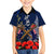 Anzac Day Aussie Mix Maori In Memories Kid Hawaiian Shirt LT7 Kid Blue - Polynesian Pride