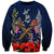 Anzac Day Aussie Mix Maori In Memories Sweatshirt LT7 Unisex Blue - Polynesian Pride