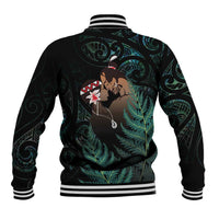 Maori Hongi Valentine Baseball Jacket Aroha Ahau Ki A Koe LT7 - Polynesian Pride