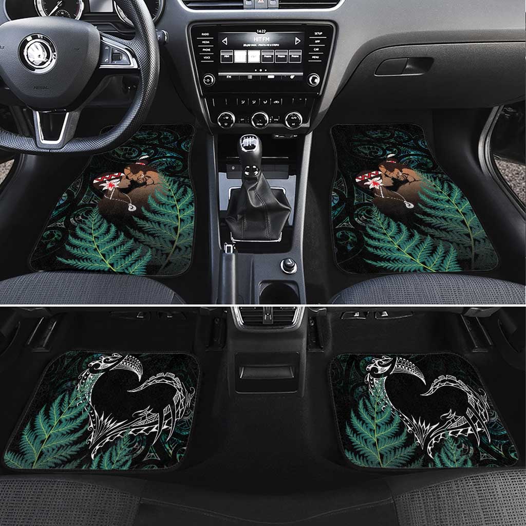 Maori Hongi Valentine Car Mats Aroha Ahau Ki A Koe