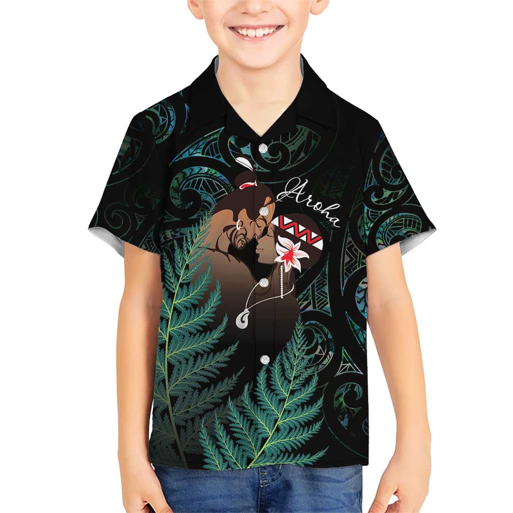Maori Hongi Valentine Hawaiian Shirt Aroha Ahau Ki A Koe LT7 - Polynesian Pride