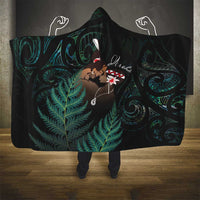 Maori Hongi Valentine Hooded Blanket Aroha Ahau Ki A Koe LT7 - Polynesian Pride