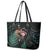 Maori Hongi Valentine Leather Tote Bag Aroha Ahau Ki A Koe